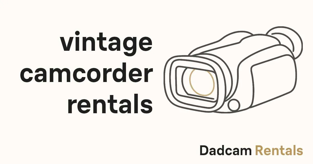 DadCam Rentals